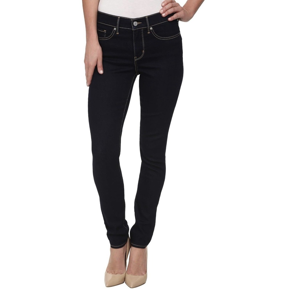 Levi's 311 Shaping Skinny Jeans for Women's Black 4 Short W27 L28 NWT. - Picture 7 of 8